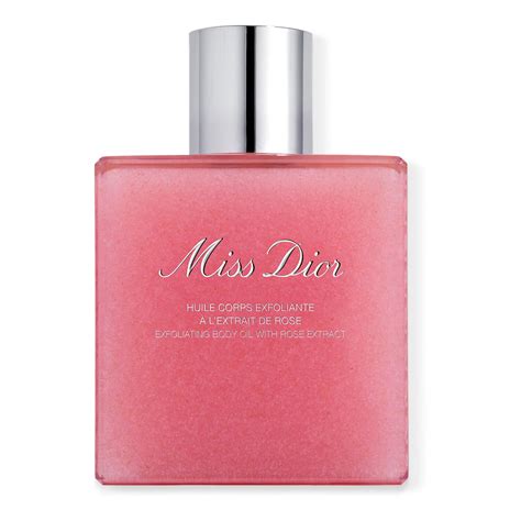 MISS DIOR HUILE CORPS EXFOLIANTE Exfoliating shower oil